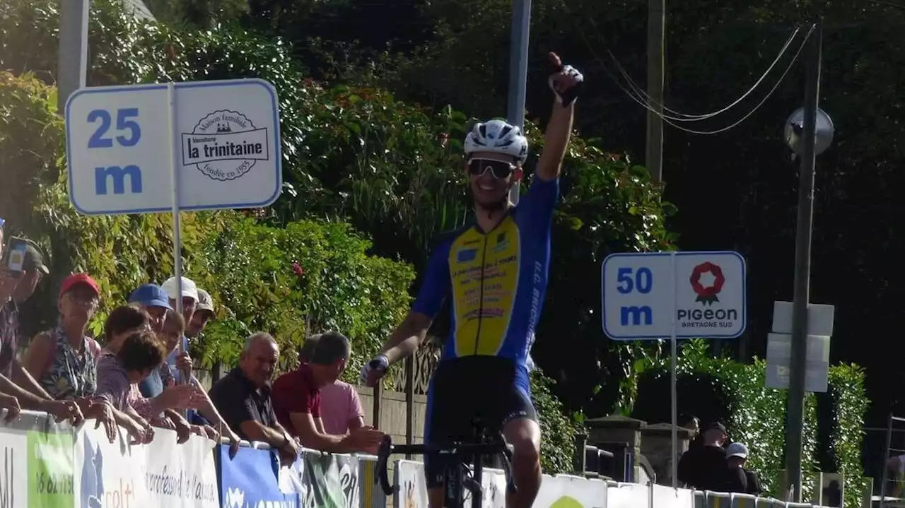 Cyclisme. Tour du Morbihan juniors : le Normand Mattéo Viardot place un uppercut