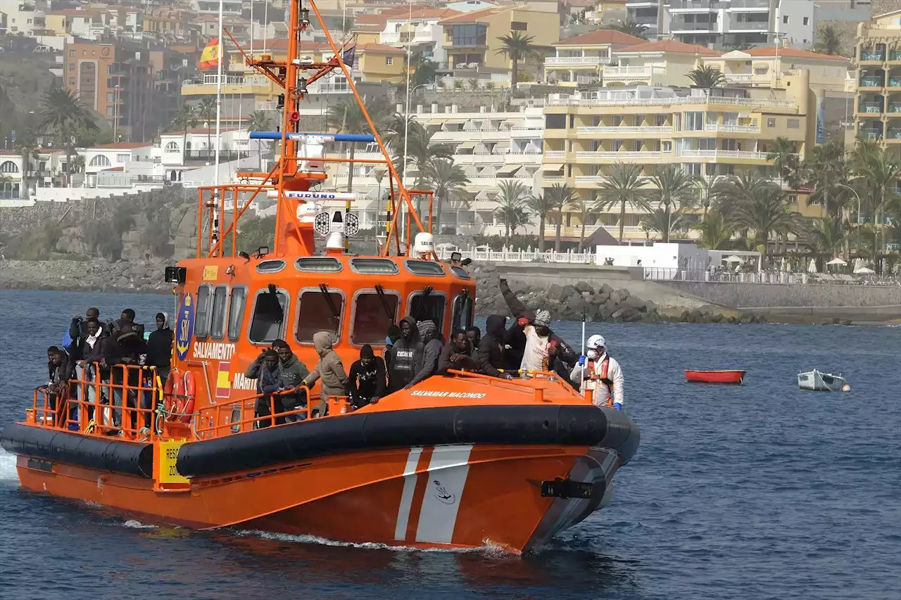 Llegan a Canarias nueve embarcaciones con 603 migrantes durante este fin de semana