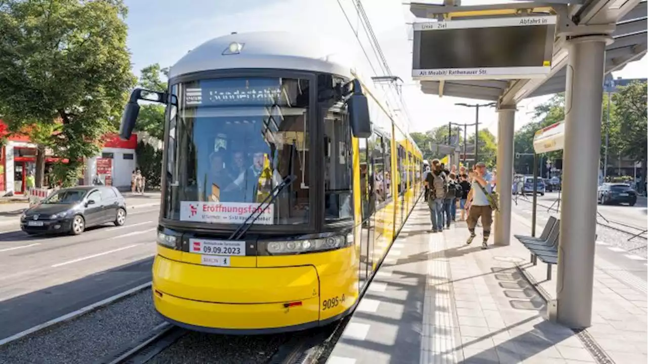 Straßenbahn-Linie M10 fährt jetzt bis Turmstraße