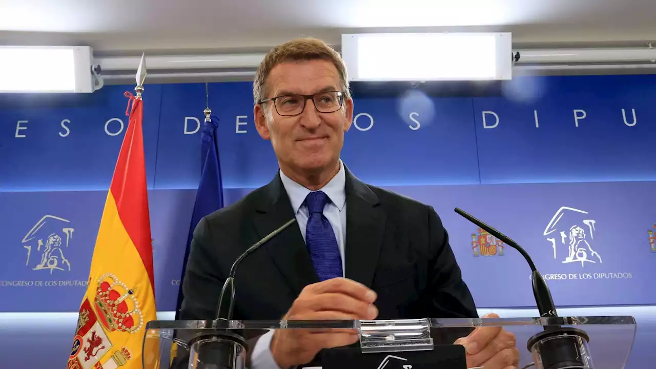 Feijóo anuncia una ofensiva contra la posible ley de amnistía que piden Junts y ERC