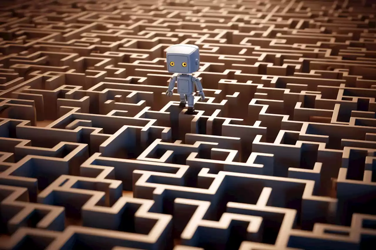 Asymmetry Unleashed: “Brainless” Robot Can Navigate Complex Mazes