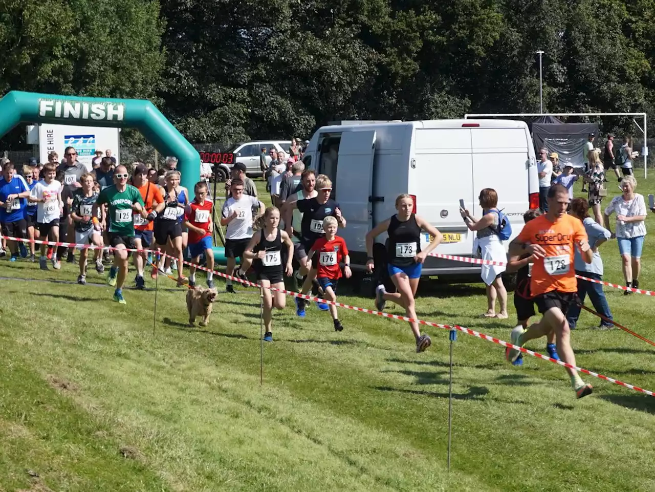 Shropshire village's first ever 10k hailed a success and thoughts turn to next year already