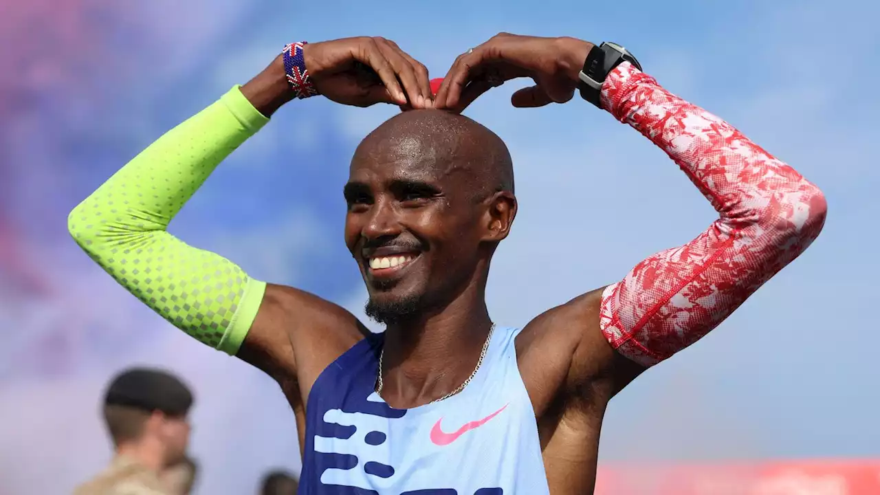 Sir Mo Farah says 'sport saved me' after finishing final race of illustrious career at Great North Run