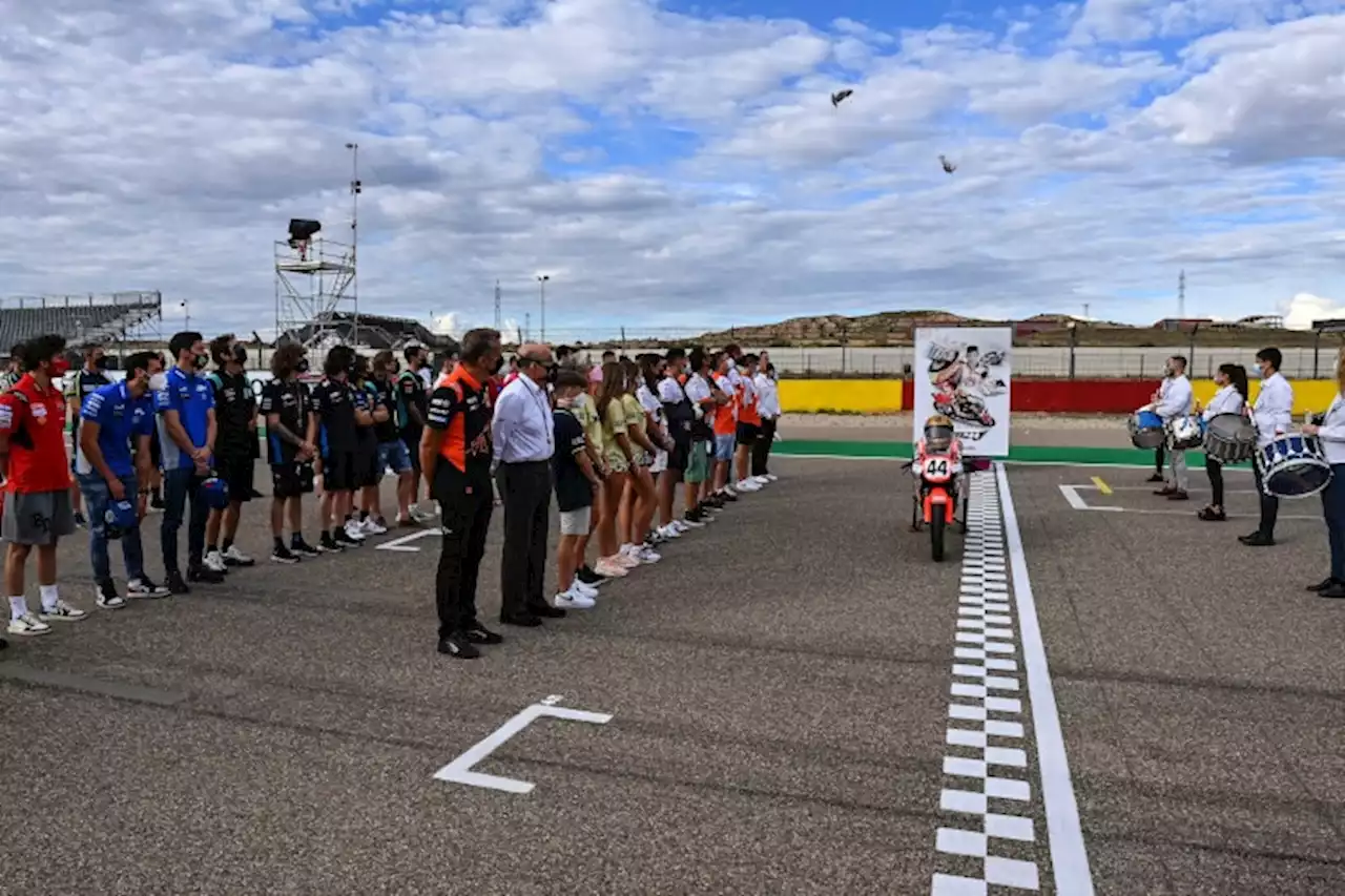 Aragón: MotoGP-Familie erinnert an Hugo Millán (14)