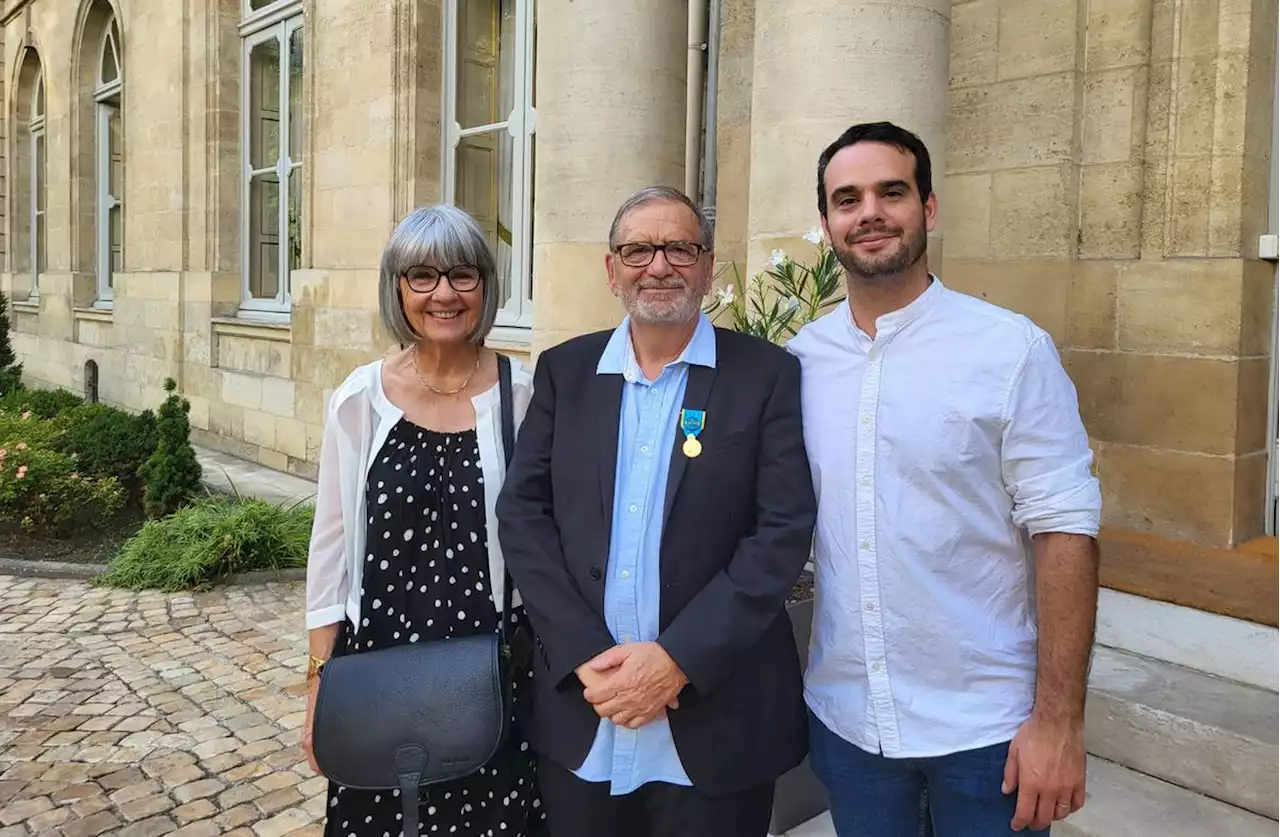 Gironde : Joël Martin, décoré d’or et d’argent pour son engagement associatif à Bassens