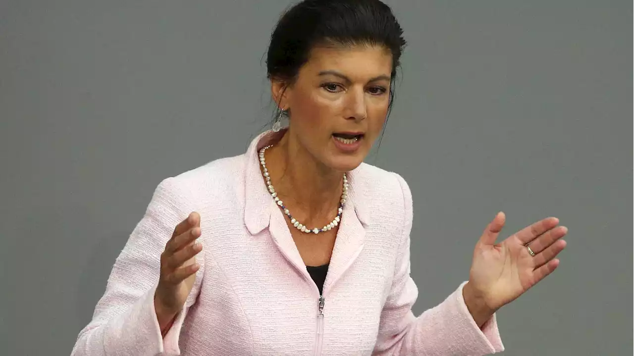 „Ich sehe eine Leerstelle“: Noch-Linke Wagenknecht über ihre Pläne für eine eigene Partei