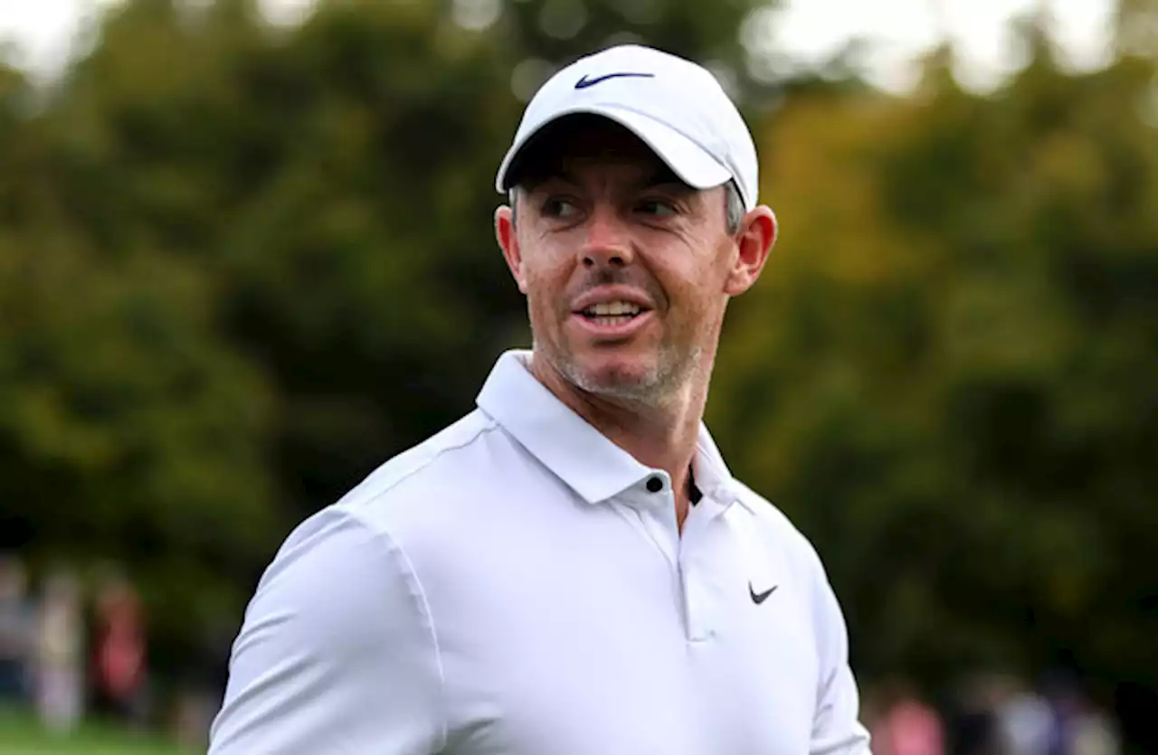 McIlroy tied for lead at storm-interrupted Irish Open