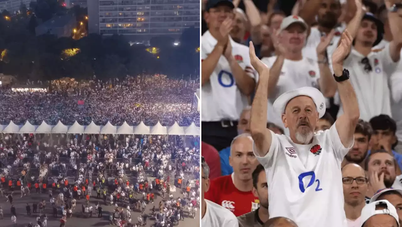 'Crap crowd control' and no water or toilets: How England fan chaos unfolded at Rugby World Cup