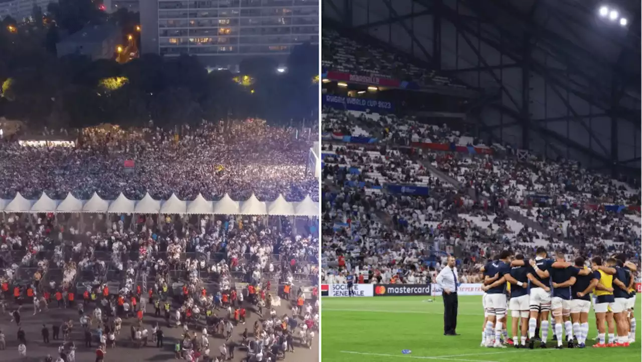 Hundreds of England fans miss start of Argentina match due to huge queues outside stadium