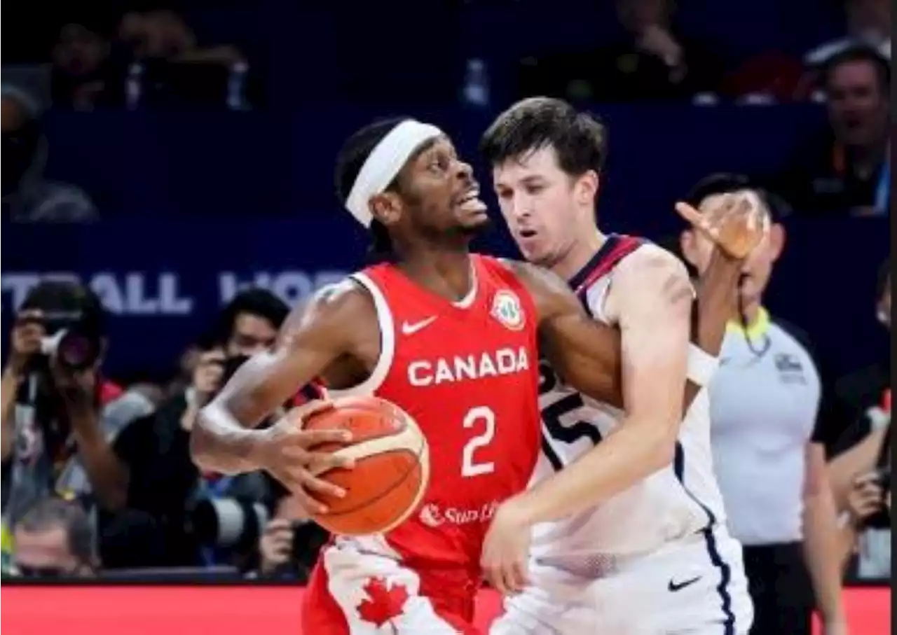 Brooks, Gilgeous-Alexander shine as Canada sinks USA for first World Cup bronze