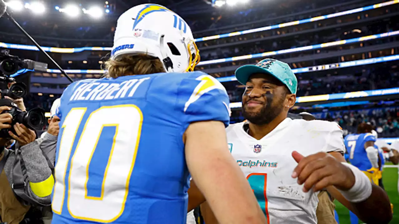 Palmer: Dolphins-Chargers clash could come down to which QB has the ball last