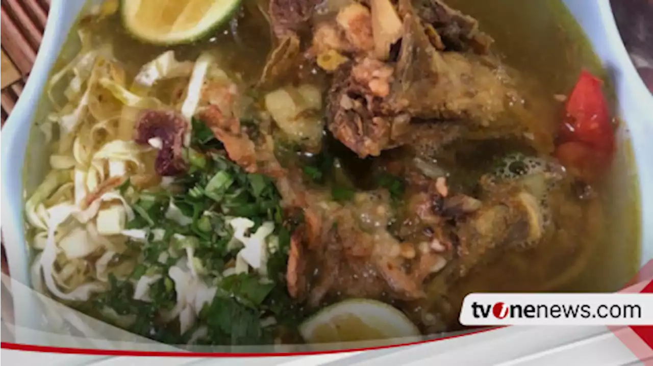 Lezatnya Soto Ranjau, Pedagang: Soto Ini Bukan Sebuah Peledak