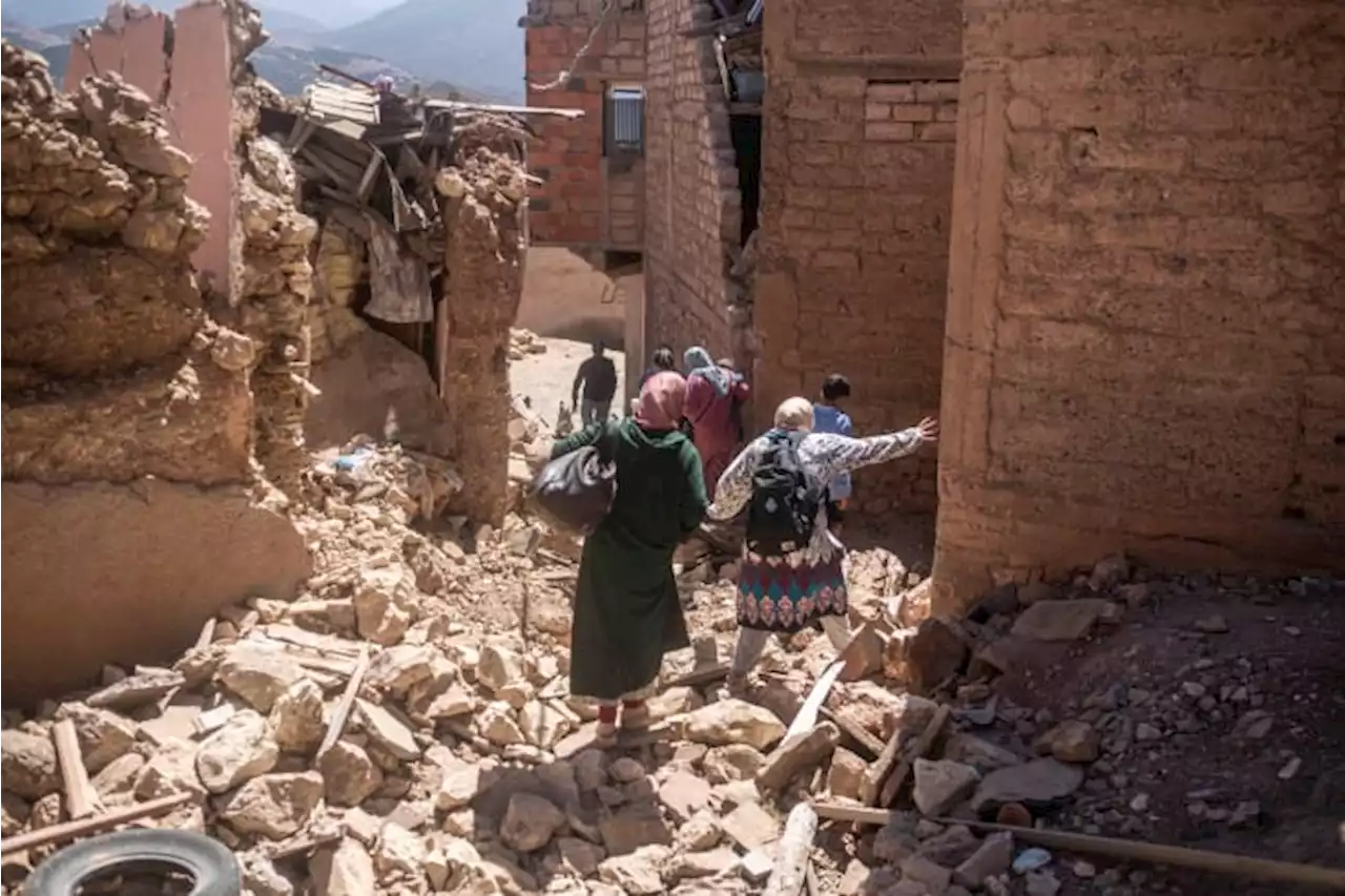 Moroccan villagers mourn after earthquake brings destruction to their rural mountain home