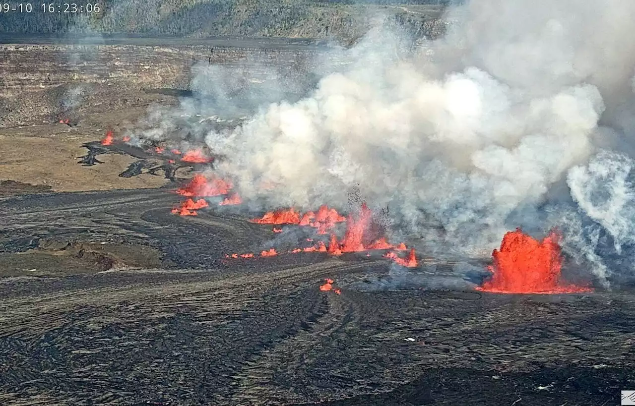 Les images de l’éruption d’un volcan à Hawaï retransmises en direct