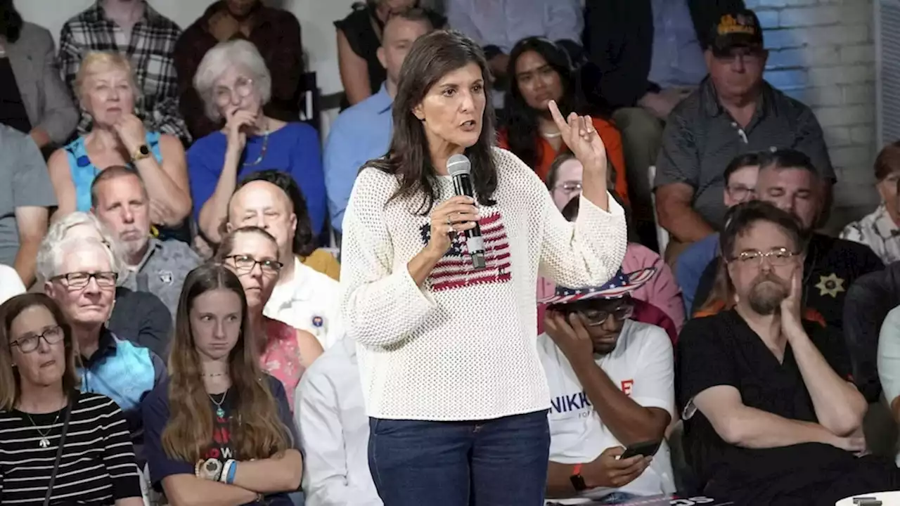 Nikki Haley relishes polling boost as she pushes to break from middle of GOP field