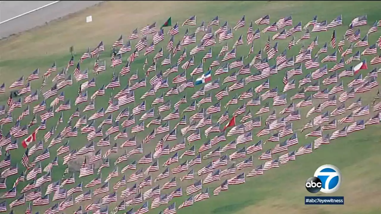 Pepperdine University marks 9/11 with 3,000 flags in honor of lives lost