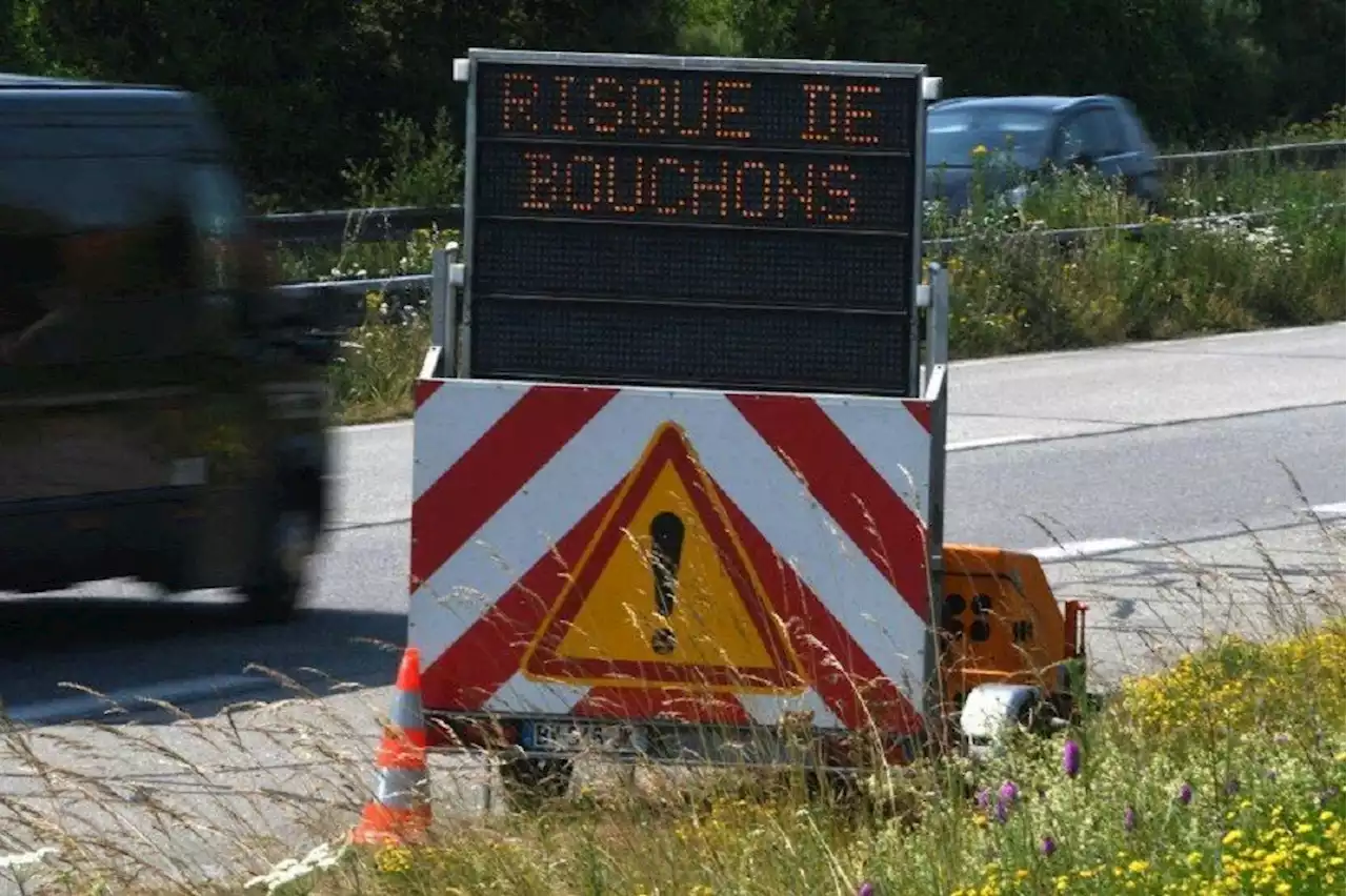 RN171 fermée depuis ce matin : plusieurs kilomètres de bouchons entre Nantes et Saint-Nazaire