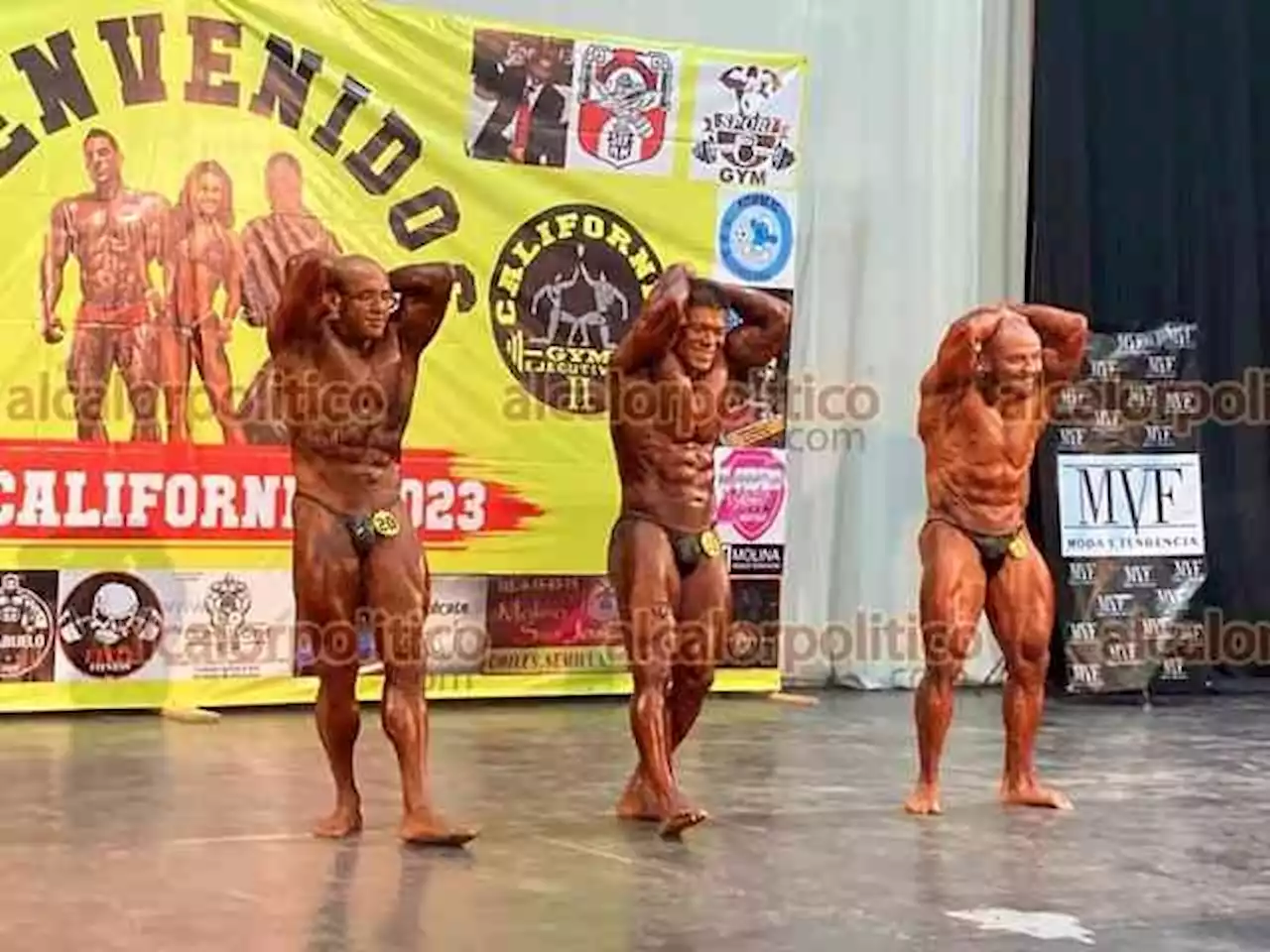 Cuerpazos en Xalapa: Fisicoculturistas se lucieron durante competencia “Mr. California”