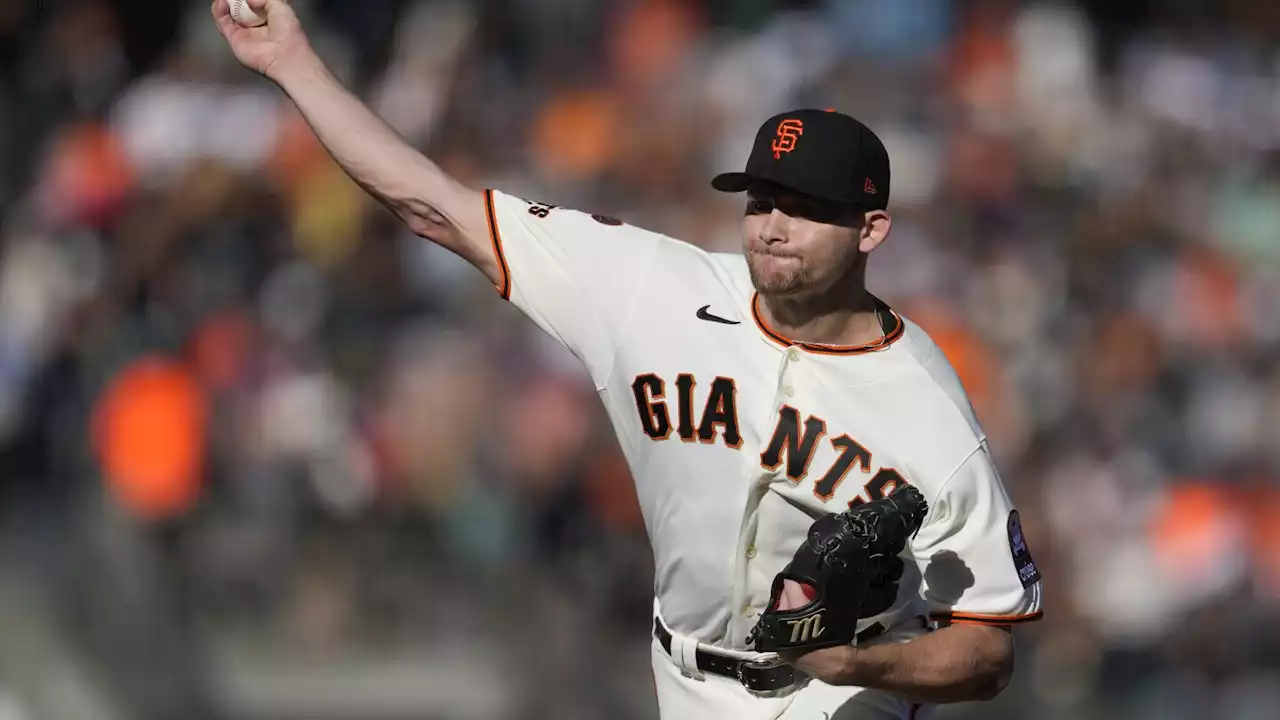 Giants complete 3-game sweep of Rockies behind rookie pitcher's 1st MLB win