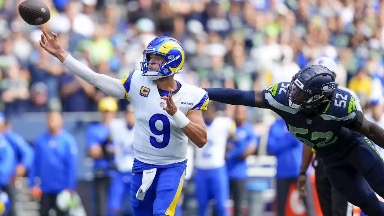 Rams show they can be more than competitive and thump Seahawks 30-13 in season opener