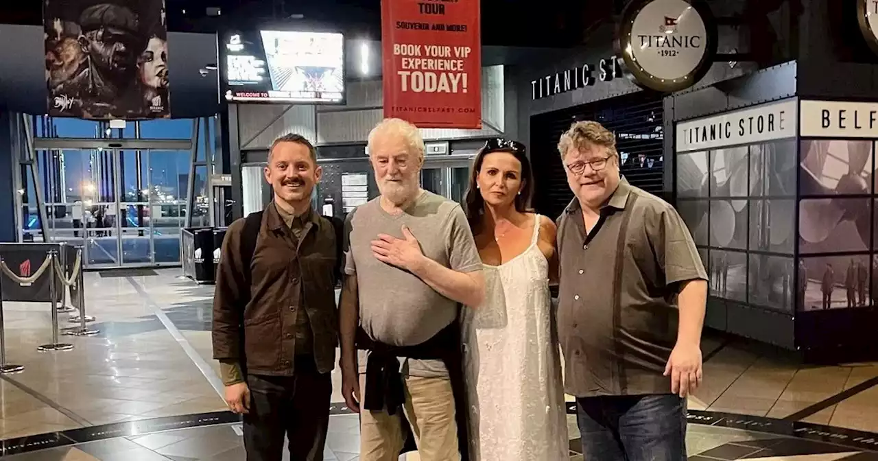 Lord of the Rings actors spotted visiting Titanic Belfast