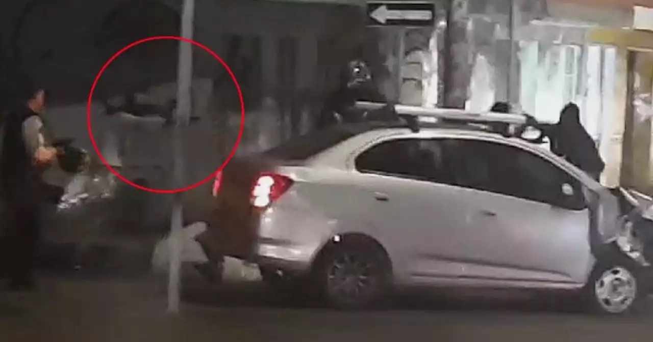 Video: accidente de tránsito terminó en violento tiroteo en Bogotá