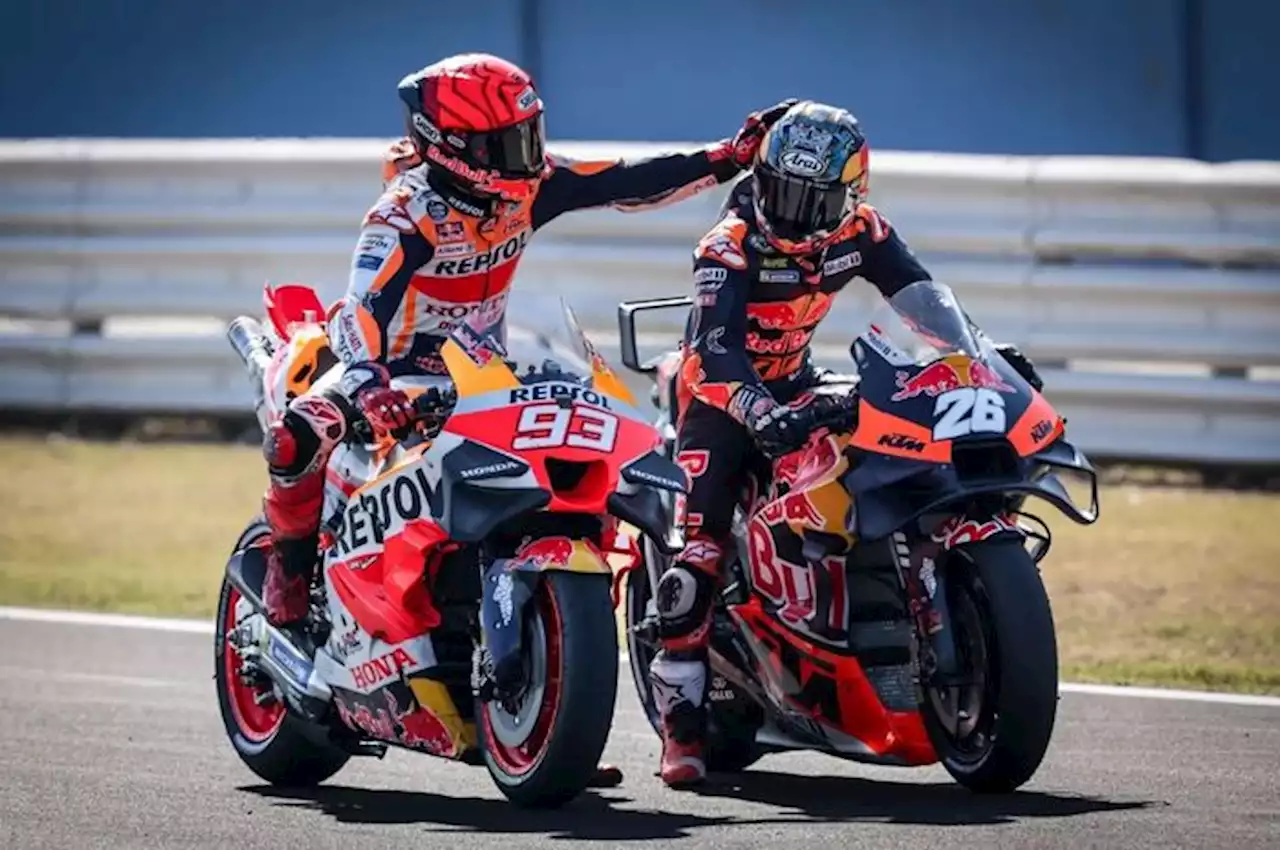 - KTM Untung, Marc Marquez Puji Dani Pedrosa Usai Melejit Lagi