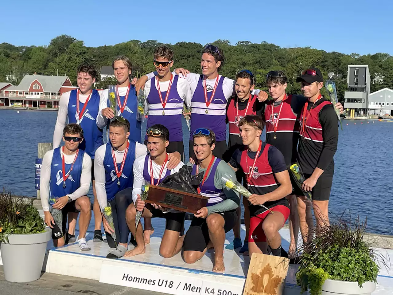 Burnaby paddlers drive to five medals at 2023 Canadian canoe kayak championships