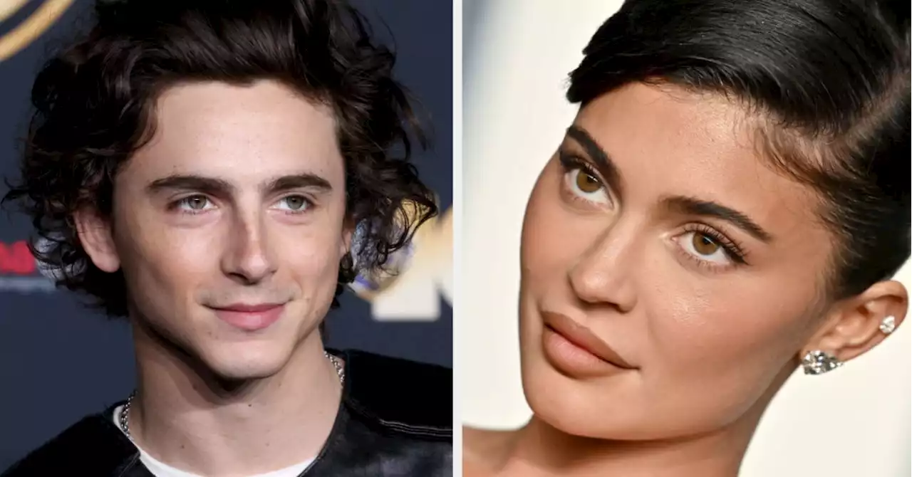 These Photos Of Kylie Jenner And Timothée Chalamet Making Out And Eating Chicken Fingers Are Not Awkward At All