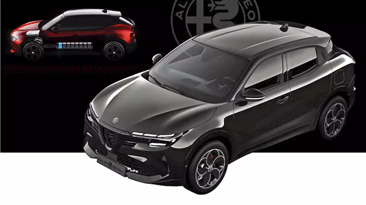 Alfa Romeo's New Baby SUV May Have Leaked Revealing Its Design And EV And ICE Options