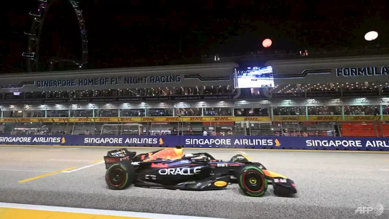 Cleaner fuels, customised toilets among efforts for greener F1 Singapore Grand Prix