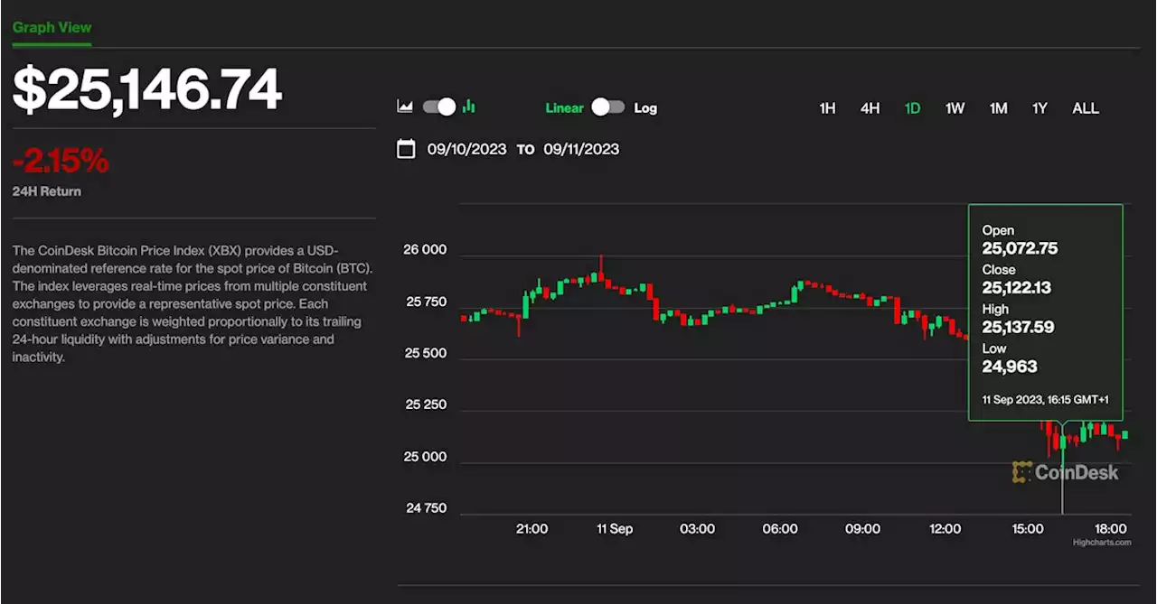 Bitcoin Drops Below $25K With Altcoins Bracing for Deeper Crash from FTX Crypto Sale