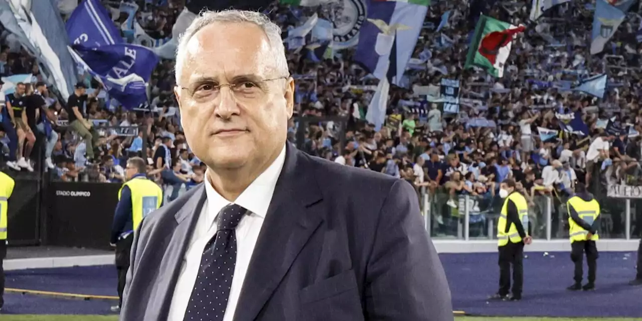 Lotito, stoccata alla Roma: 'La Conference League non interessa alla Lazio'