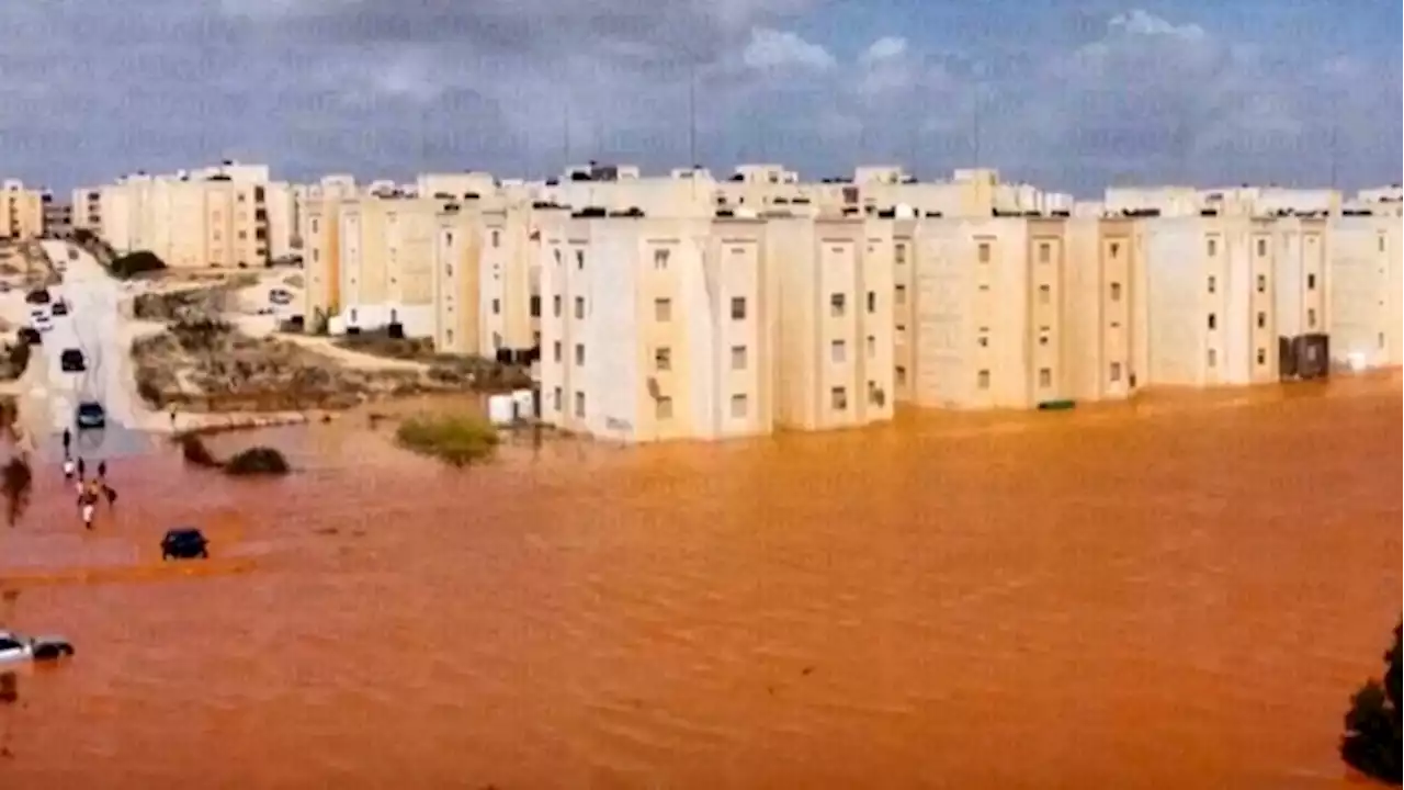 Flooding in eastern Libya after weekend storm leaves 2,000 people feared dead, prime minister says