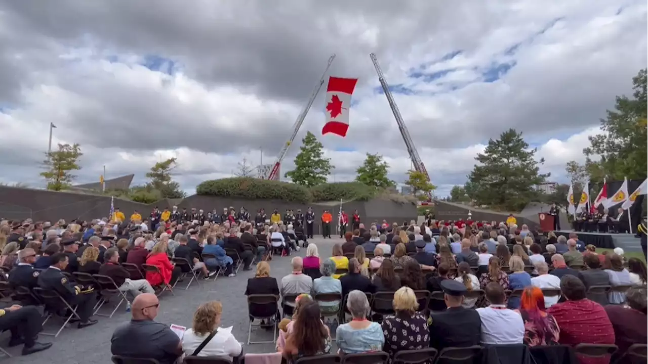 Canada's fallen firefighters honoured at ceremony in Ottawa