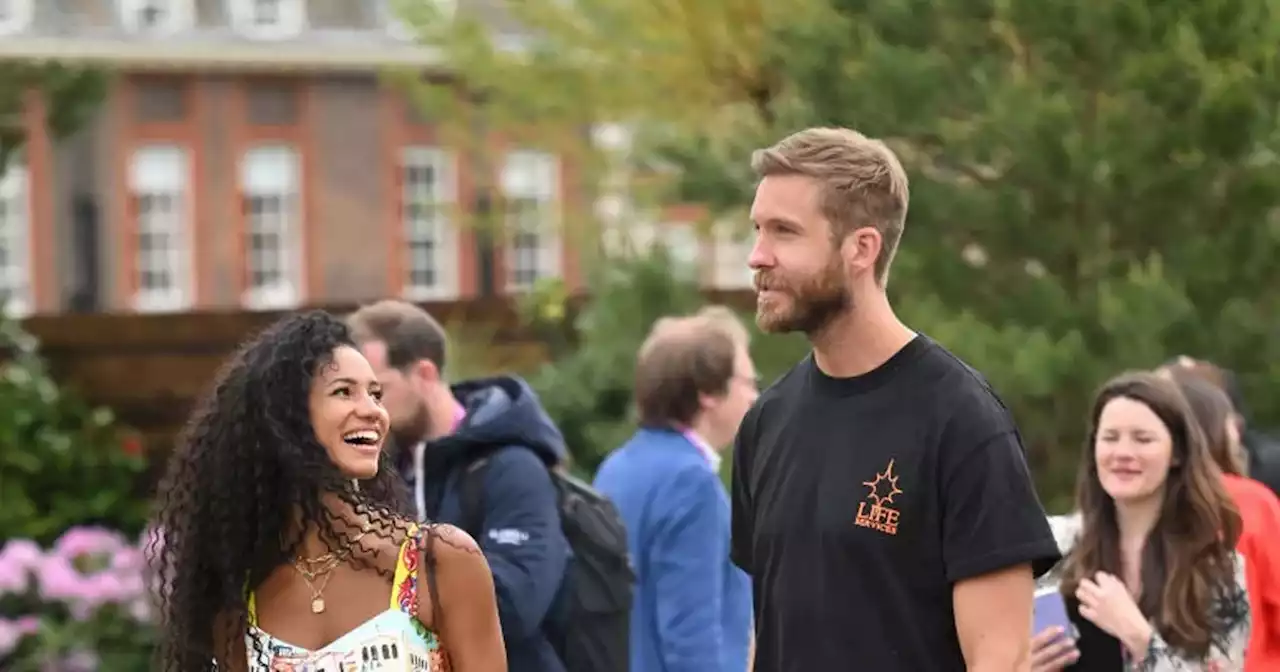 Calvin Harris and Vick Hope get married in lavish 'Glastonbury-themed' bash