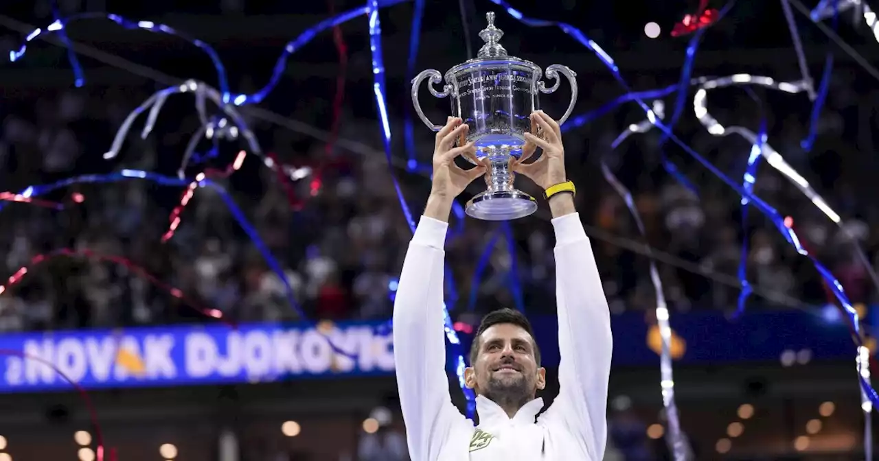 Djokovic wins US Open, extending record for men's Grand Slam titles