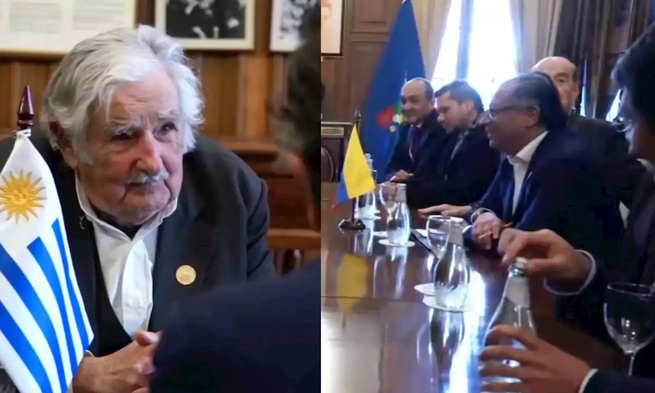 Presidente Gustavo Petro sostuvo una reunión con Pepe Mujica en Chile