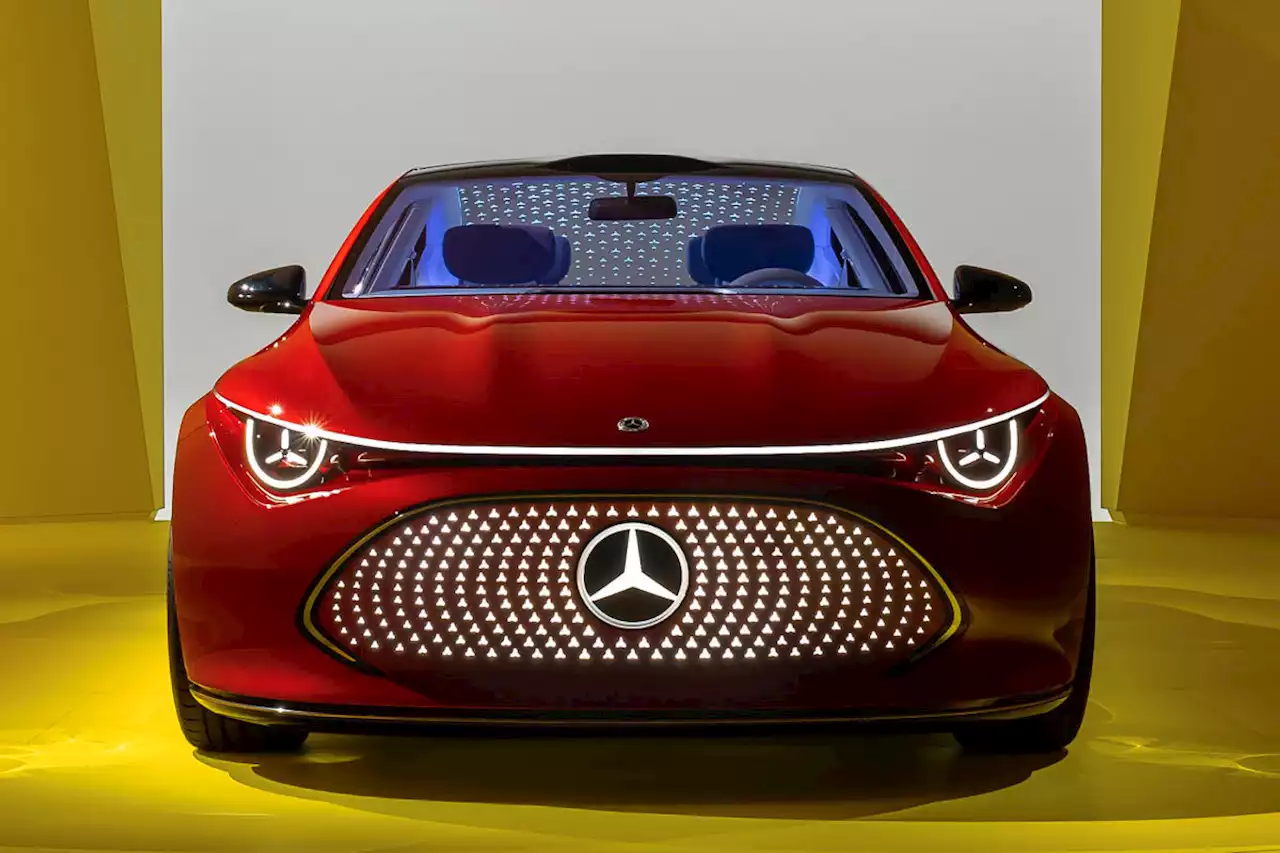 The Mercedes-Benz Concept CLA Class mixes big range and big style