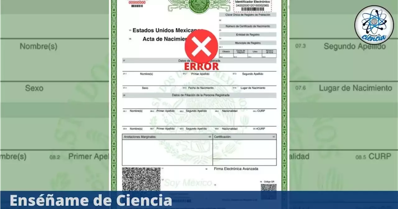 Cómo corregir los errores de tu acta de nacimiento en la comodidad de tu casa