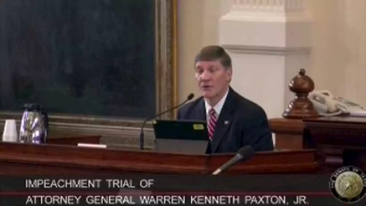 The Impeachment Trial of Ken Paxton