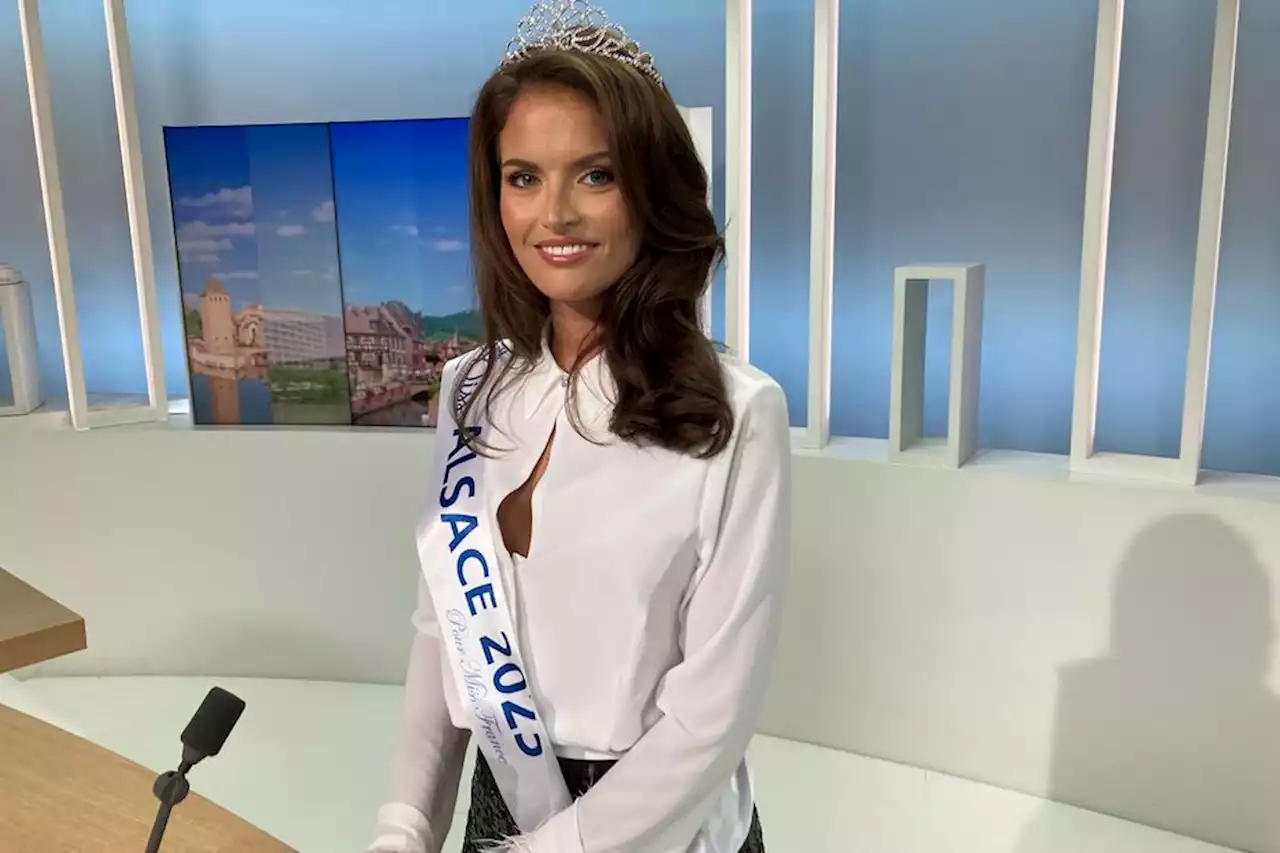 Concours Miss France : découvrez Adeline Vetter, 27 ans, élue Miss Alsace 2023, 'je veux aller chercher une septième couronne pour notre territoire'