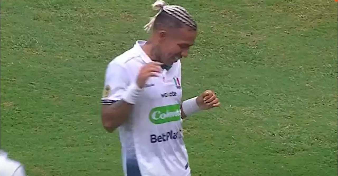 Dayro Moreno, la avivada sobre Aldair Quintana y otro gol récord con Once Caldas