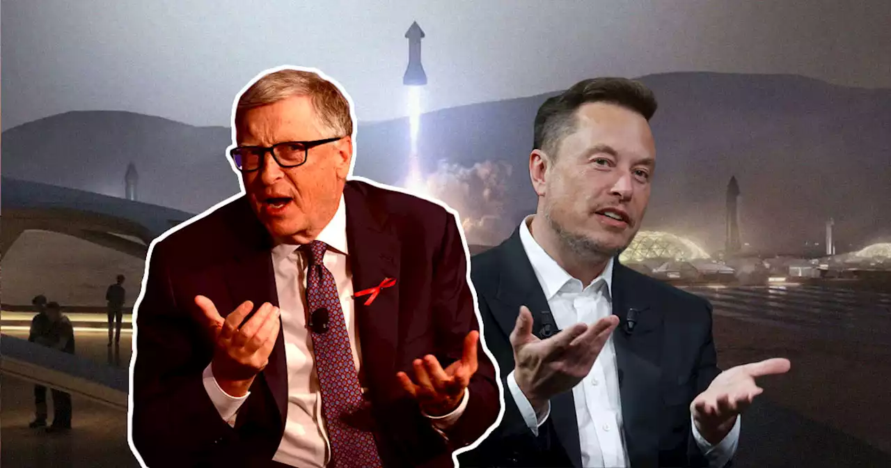 Bill Gates Says Elon Musk's Reasoning on Mars and Electric Cars Is Flawed