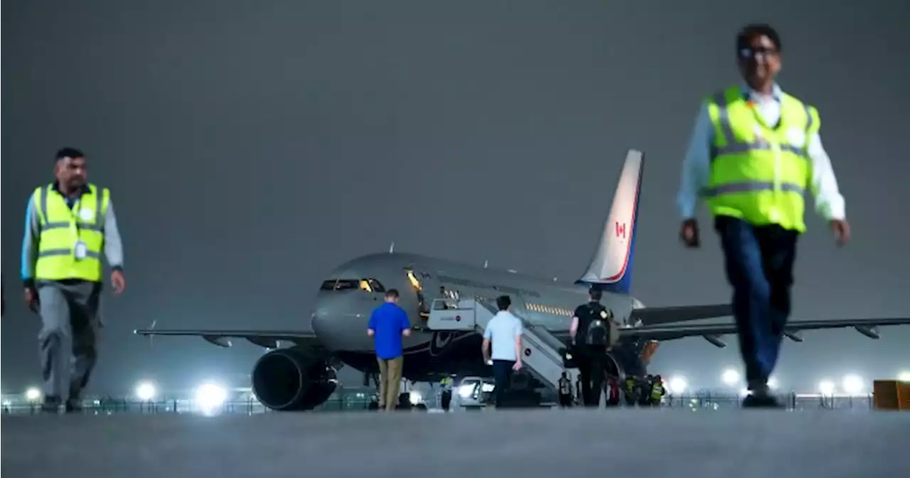 Military plane heading to India to pick up stranded Prime Minister Justin Trudeau