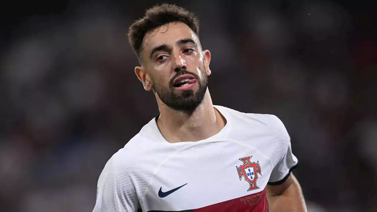 WATCH: Man Utd captain Bruno Fernandes with a brilliant trivela assist for Goncalo Inacio!