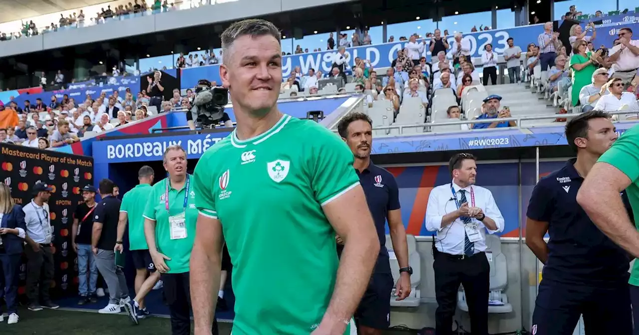 Ireland to give Johnny Sexton all the minutes he needs in final World Cup shot