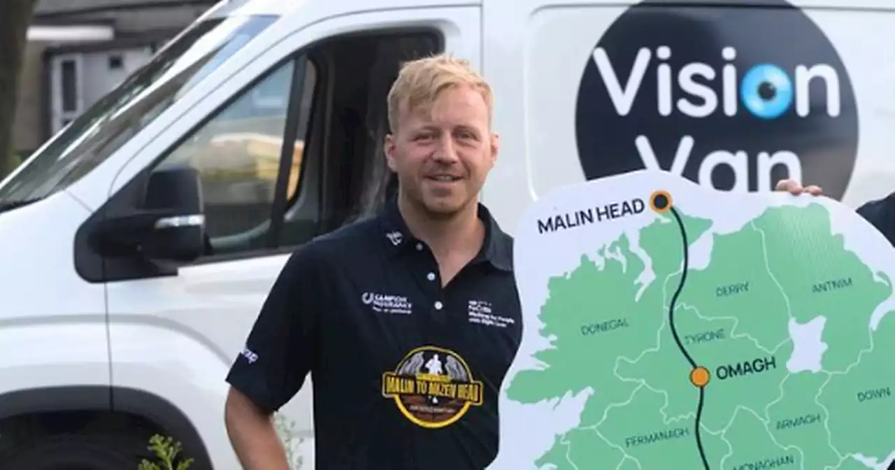 Irish Paralympian to run length of Ireland to fundraise for sight loss charity