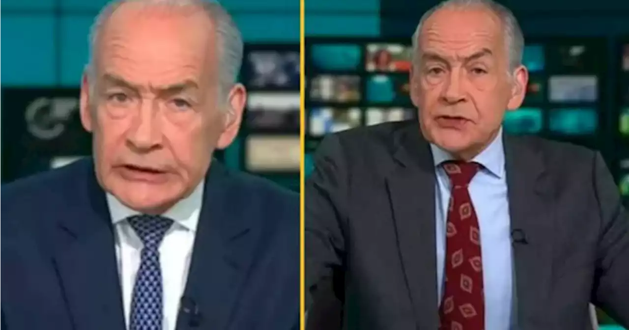 British newsreader Alastair Stewart announces he has dementia live on air