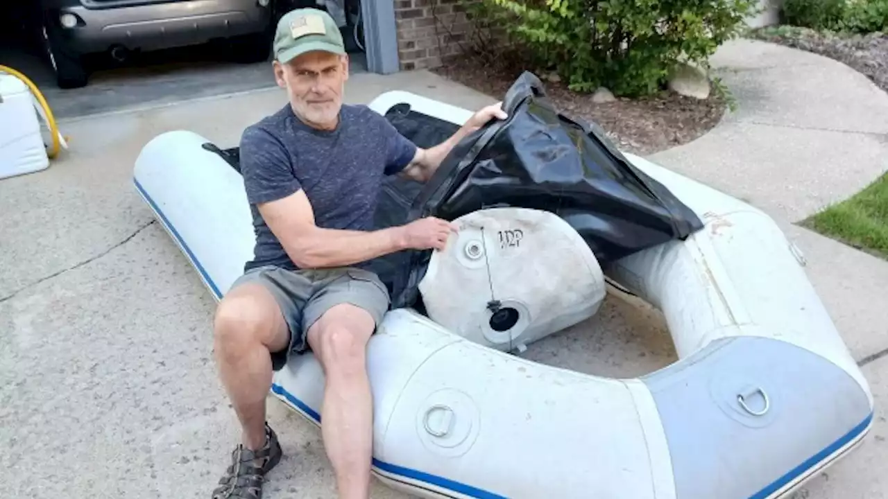 Jim ‘The Shark’ Dreyer fails in attempt to swim across Lake Michigan for 2nd time